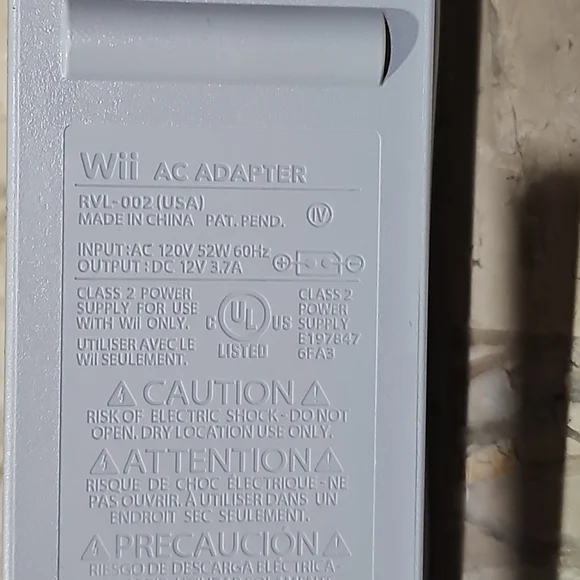 Nintendo Gray Power‎ Adapter Cable - Picture 4 of 4